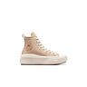 Converse Zapatillas Niña/os CHUCK TAYLOR ALL STAR MOVE LEATHER lateral exterior