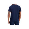 Le Coq Sportif Camiseta Hombre ESS T/T Tee SS N1 M vista trasera