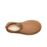 Ugg Zapatillas Mujer W CLASSIC MINI DIPPER vista frontal girada 45º