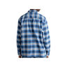 Vans Camisa Hombre Montwood Zip Flannel vista trasera