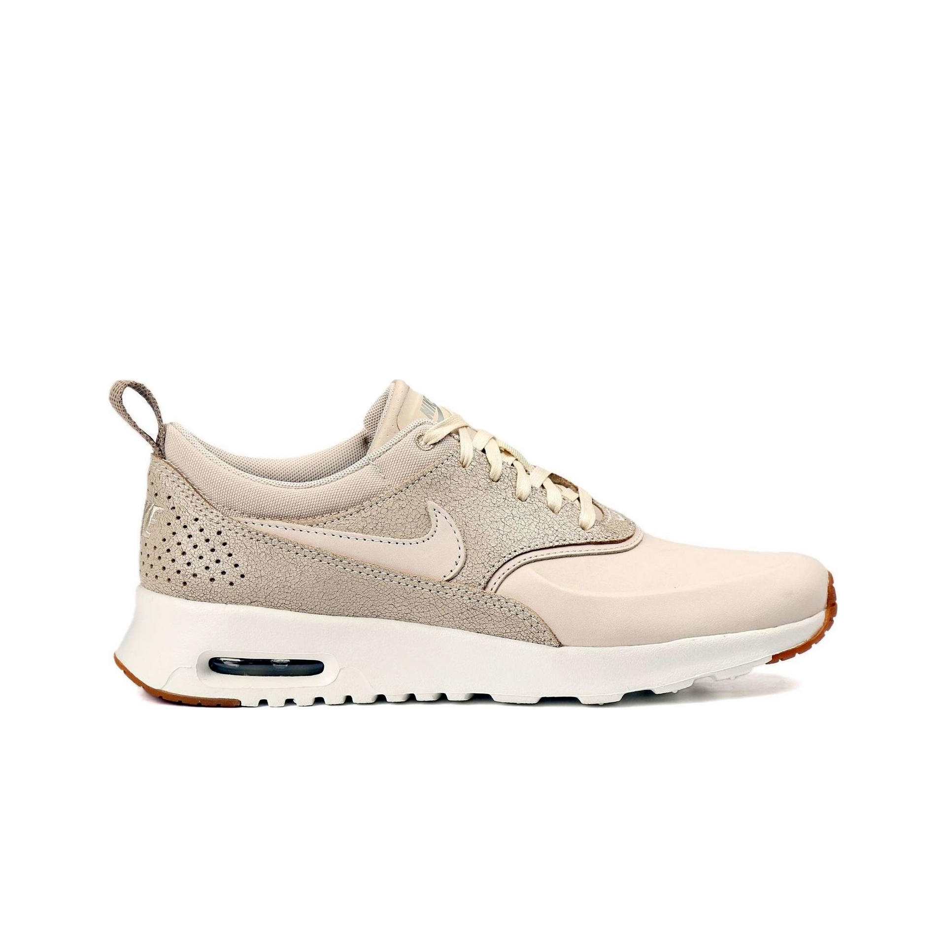 Nike Wmns Air Max Thea Prm beige zapatillas running mujer | Sneakers