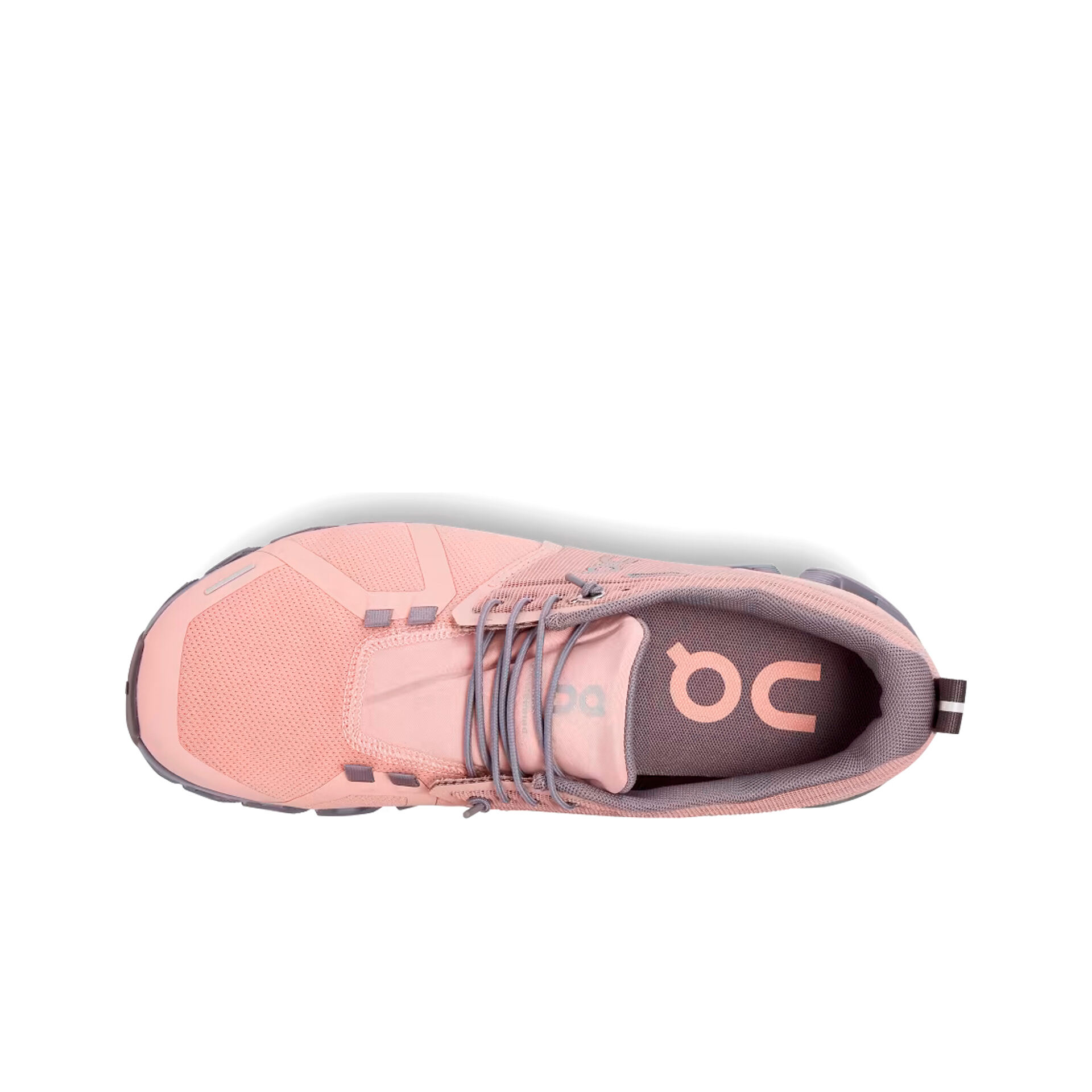 Zapatillas On Cloud 5 Waterproof mujer Rosa